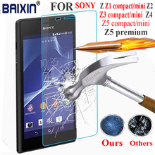 0.3mm 2.5D Premium Toughened For Sony Xperia M4 Aqua Tempered Glass Screen Protector Explosion-proof Anti-scratch Front Film