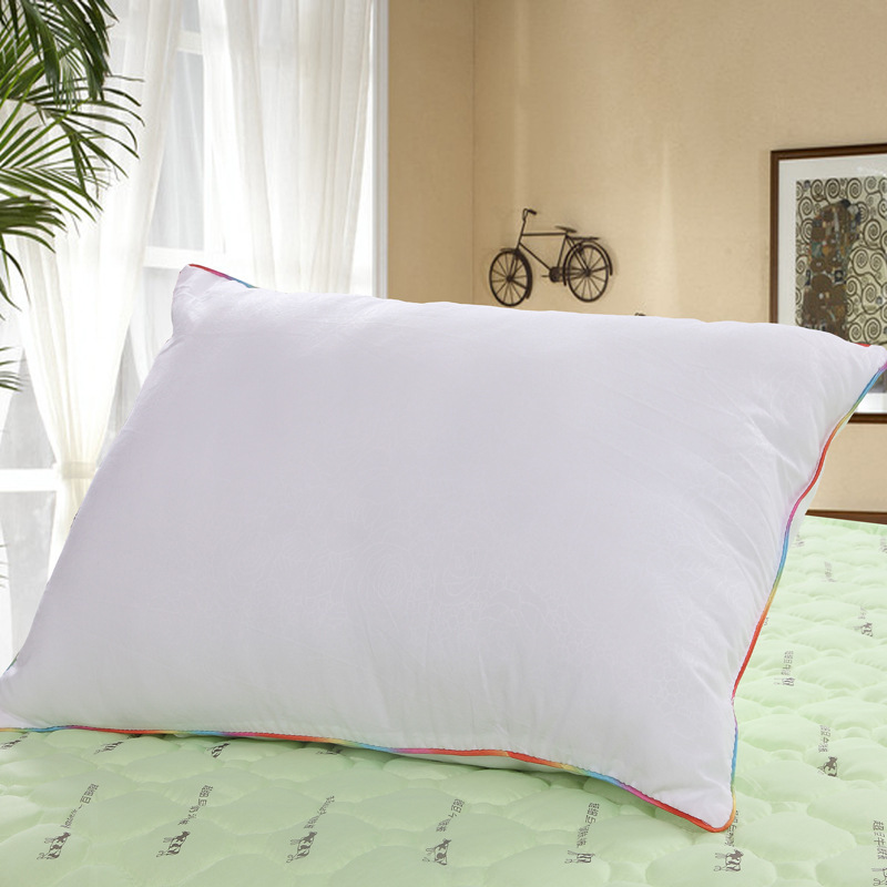 bedding pillow Throw Pillow 100% microfiber light Pillow Zero Pressure Pillow Neck Health 48*74cm colorful side ployester fill