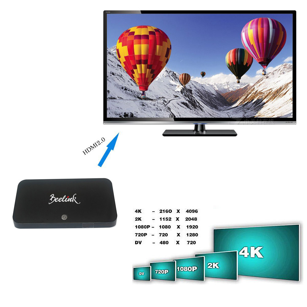     Android4.4 TV Box RK3288 2  / 16   BT4.0 wi-fi XBMC  Beelink  Miracast dlna- R89 Set Top Box