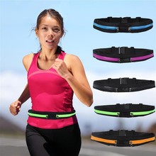 Outdoor Multifunction Pockets Elastic Sports Runners Riding Pockets Waterproof Mobile Phone Anti-theft Package 5colors SW78