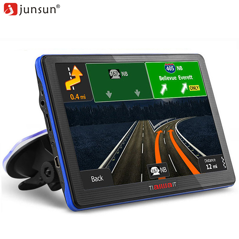 7 inch Car GPS navigation Bluetooth avin 256MB 800Mhz 8GB Full Europe USA Russia navitel navigator