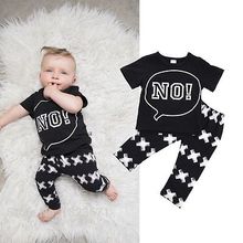 Cute Newborn 6 12 18 24 Months t-Shirt + Pant Outfit Baby Boy Girl Clothes Sets