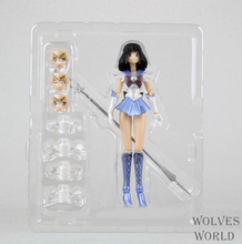 Pack In Retail Box 14cm Sailor Moon Saturn Tomoe Hotaru Action Figure PVC Collection figures toys Girl christmas gift brinquedo