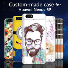 3D cartoon custom-made painted back cover case for Huawei Nexus 6P