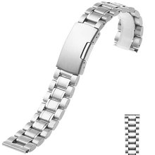 Hot Sales Replacement Stainless Steel Link Bracelet Strap Band for Watch 18 20 22 24MM
