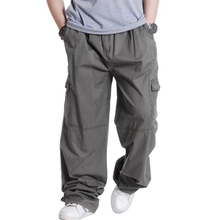Free shipping fat men’s plus size casual pants spring and summer male hip hop trousers men big size loose xxxl,4xl,5xl,6xl