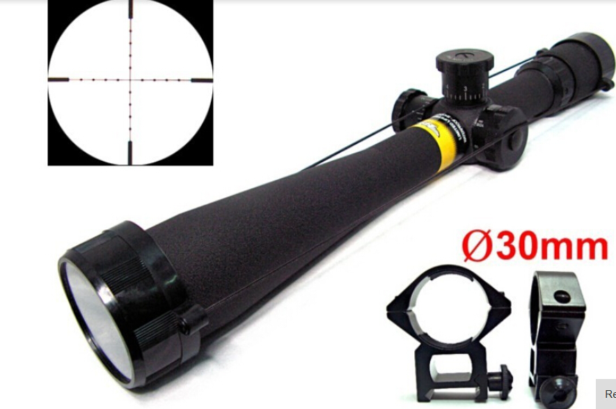 Tactical 8-32x44 AO Mil-Dot Side Wheel Focus Waterproof , fogproof and shockproof  Rifle Scope for hunting