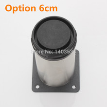 2pcs 6cm Aluminum cabinet leg sofa leg
