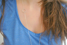 2016 New Jewelry Fashion Simple Loops Long Necklace c1176 b4xr