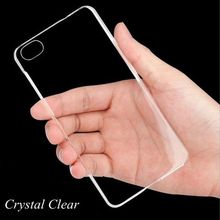 1 Pcs/Lot High Quality Retail Ultra Thin Slim TPU Transparent cases for iphone 6 6G Crystal Case Cover bags for iphone6 YXF04171