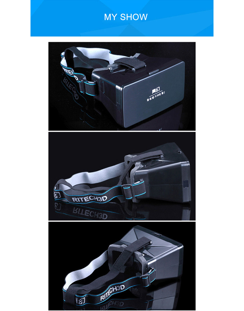 2016 Google Virtual Reality 3D Magic Box 3.5-5.6 inch Universal VR Smart Phone 3D Glasses Private Theater For iPhone Samsung HTC 99