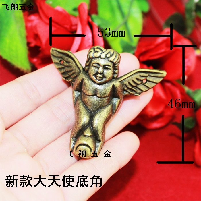 Free shipping 10pcs lot 2016 Diy Furniture hardware Vintage Metal Decor corner Angle corner Jewelry box