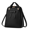 Ladies Fashion backpack shoulder Backpack Bag dual purpose fashionista PU leather bag School Backpack