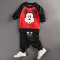 Baby Boys Girls Clothing Set Children Long sleeved Tops Pants Set Kids Cartoon Clothes Casual Suits