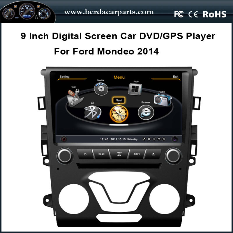 9inch font b Car b font Stereo for Ford Mondeo 2014 With DVD GPS Navigation Radio