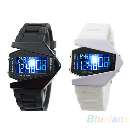 LED Display watches Digital men sports military Oversized watch Back Light women Wristwatches 1CNQ