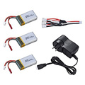 MJX X600 Lipo Battery 7 4V 700mAh 25C With 7 4V 800mAh AC Charger And 3