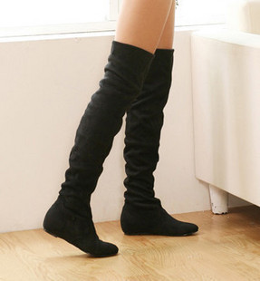 Online Get Cheap Flat Thigh High Boots Size 10 -Aliexpress.com ...