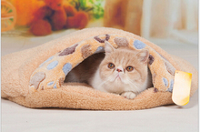 1 шт. собаки кошки теплая мягкая кровать осень зима собачьи будки кота собаки любимчика Небольшие следы туалетов щенок гнездо домашних животных продукты