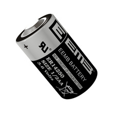100Pcs LOT Brand New PLC battery for EEMB ER 14250 1 2AA 3 6V 1200mAh er14250