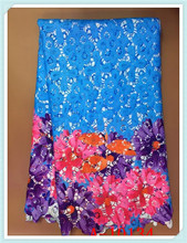 2016 Wholesale price guipure lace fabric beautiful African lace fabric for women wedding dress 5yards/lot