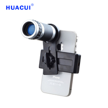 Universal 8X Mobile Phone Lens Smartphone Camera Telephoto Lenses Cell Phone Camera Telescope Lens for iPhone 6 Samsung Galaxy