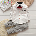 babzapleume Brand Kid Boys Clothes Bow Tie Shirt Pant 2pcs baby set Infant Outfit Toddler Boy