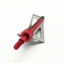 6pcs crossbow hunting arrow tips or compound bow Aorrw broadheads 100GR 3x blade 2 inch cut