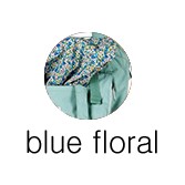 blue floral