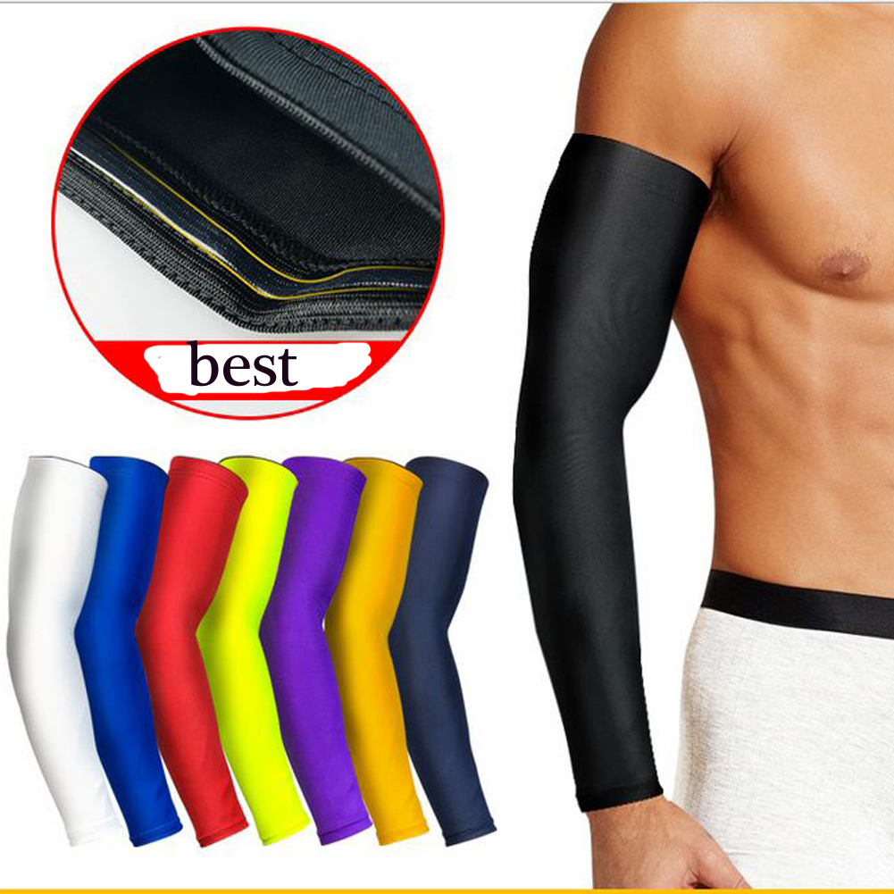 Running Basketball Armband Extended Sport Elbow Sleeve Pad Compression
