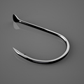 100pcs ISEAMA Fishing Hook Barbed Hook Carp Feeder Anzol Fishhook Fishing Tackle Owner Jig Hook Made