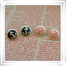 Japan and South Korea accessories wholesale fashion earrings South Korea alloy resin rivet exaggerated personality Anchor studs