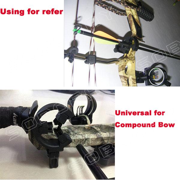Brush Hostage Compound Bow and Recurve Bow Arrow Rest For Hunting to Fixing Arrow Camouflage Free