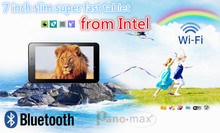 7 inch dual core Intel tablet with Intel Atom Z2520 CloverTrail, 1GB RAM, 8GB Storage, support wifi, bluetooth, Android 4.4