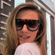 Fashion Steampunk Sunglasses Women Brand Designer 2016 Luxury Gradient Ladies Sun Glasses Retro Vintage Acetate Shades UV400