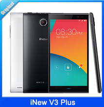 Original Inew V3 plus Octa core phone 5.0 inch HD Screen 2G RAM 16GB ROM Android 4.4 13.0MP NFC OTG GPS Mobile Phone Black&White