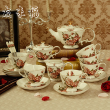 coffee tea sets 15 pcs sets European Coffee with suit British Tea set Alyybaba made in china.