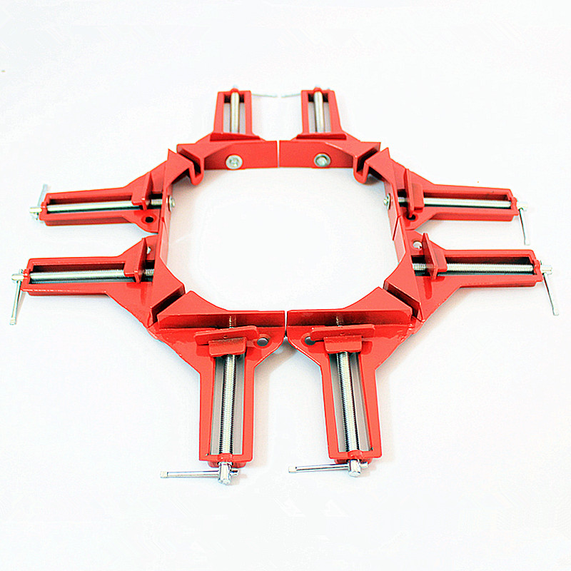 4PCS/Lot Style 90 Degree Angle Clamp Right Angle Woodworking Frame Clamp DIY Glass Fish Bowl Folder Free Shipping