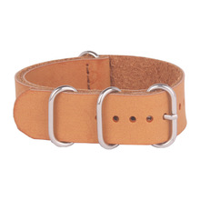 Classic Brown cuero de la PU correas de reloj de la otan 20 mm wach relojes casuales correas 20 mm