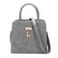 Retro Nubuck Leather Classic Shell Bag Women Trendy Designer Chic Vintage Handbag Ladies Fashion Simple Shoulder