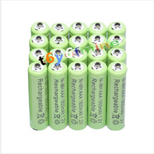 10 x AAA 1800mAh 1.2 V Ni-MH rechargeable battery Batteries cell for RC Toys MP3 AAA battery batteries FREE SHIPPING AAA