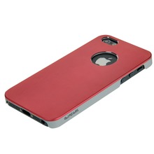 iPearl simple classic aluminum case for Apple iphone 5 5s 5c SE mobile phone cases cover shell red