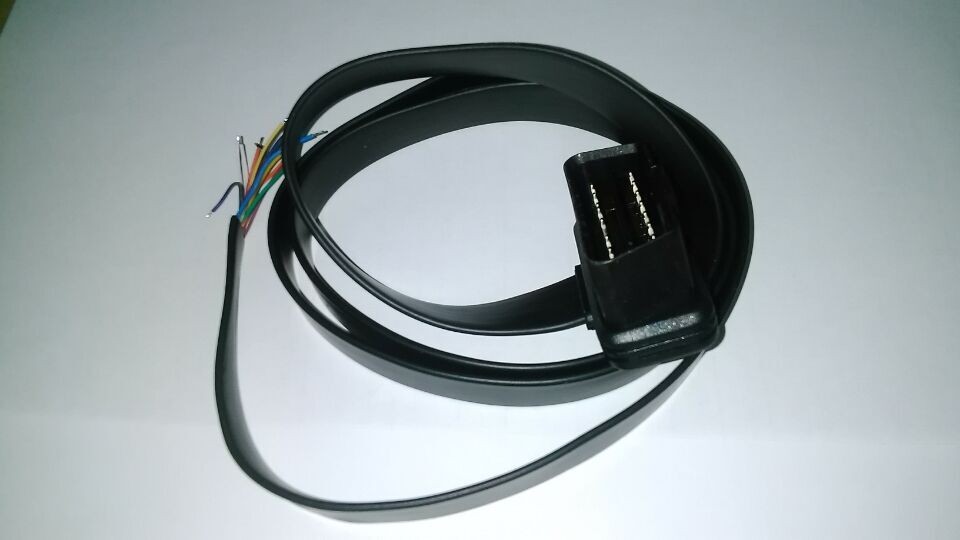 Wholesale OBD 2 OBD2 OBD-II Opening Cable 16 Pin Female Extension Connector Diagnostic Extender 100cm (4)