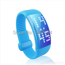 8GB Multi functional Jelly Unisex USB Flash Drive LED Wrsist Watches Smart 3D Pedometer Watches with