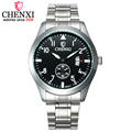 CHENXI Watches for men Fashion Quartz Watch for Boys Stainless Steel watchbands male luminous Waterproof Calendar