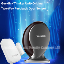 Geeklink Thinker+Two-way Feedback Door Sensor Smart Home Security Automation Universal Controller Support 433/315Mhz IR Wifi