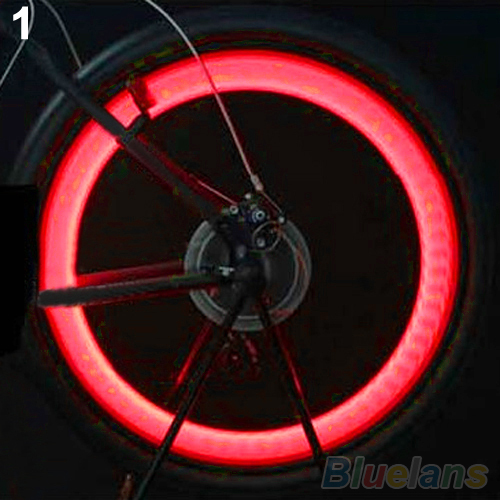 Safety Bright Cycling Car Wheel Tire Tyre LED Spoke Light Lamp Bike bicycle light 1Q8U 4BAI