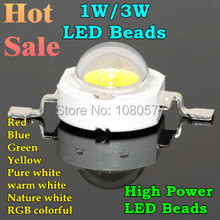 LED 1w 3w High Power LED Chip RGB Red Green Blue Yellow Cold White Nature White