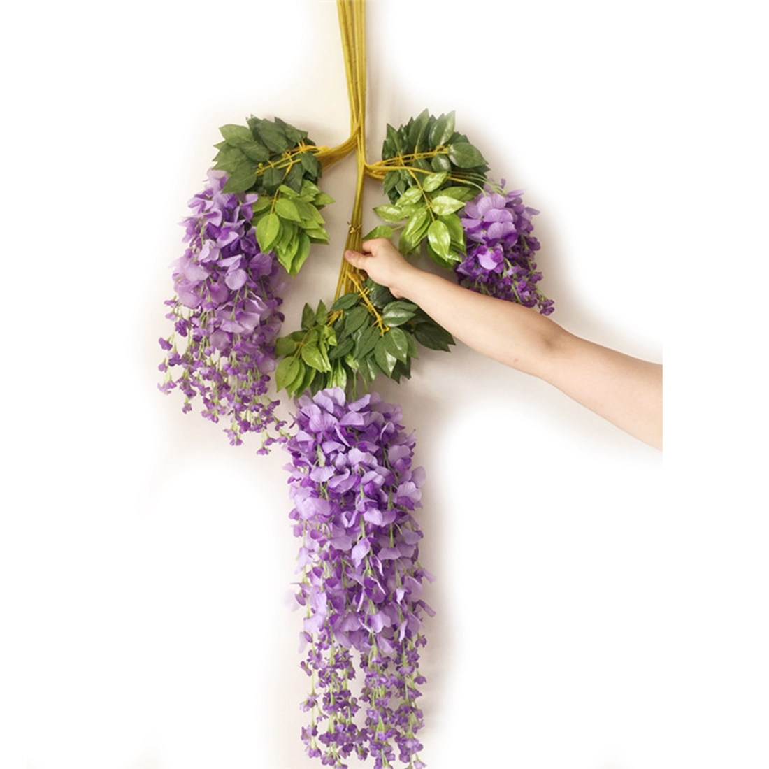 Online Buy Wholesale silk wisteria garland from China silk wisteria
