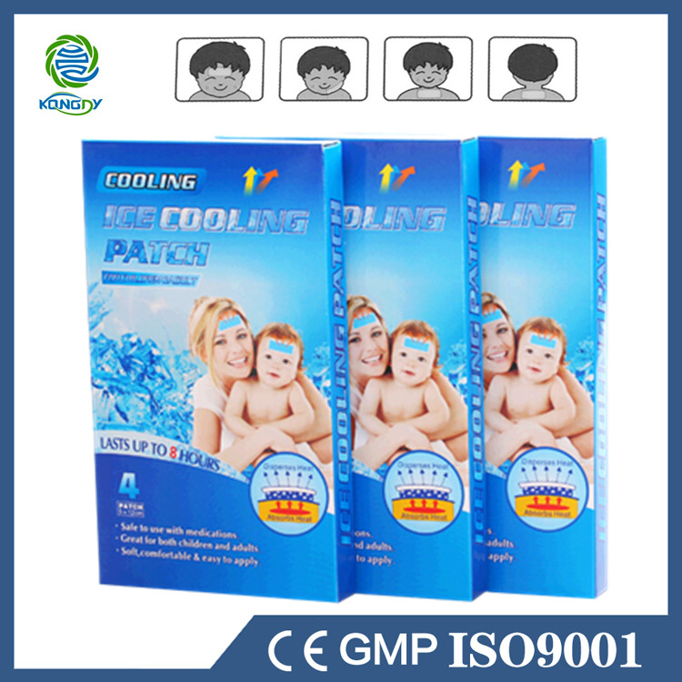 24 Pcs Lot Bring Temperature Down Fever Reducing Patch Ice Cool Fever Reduce Patch Health Care